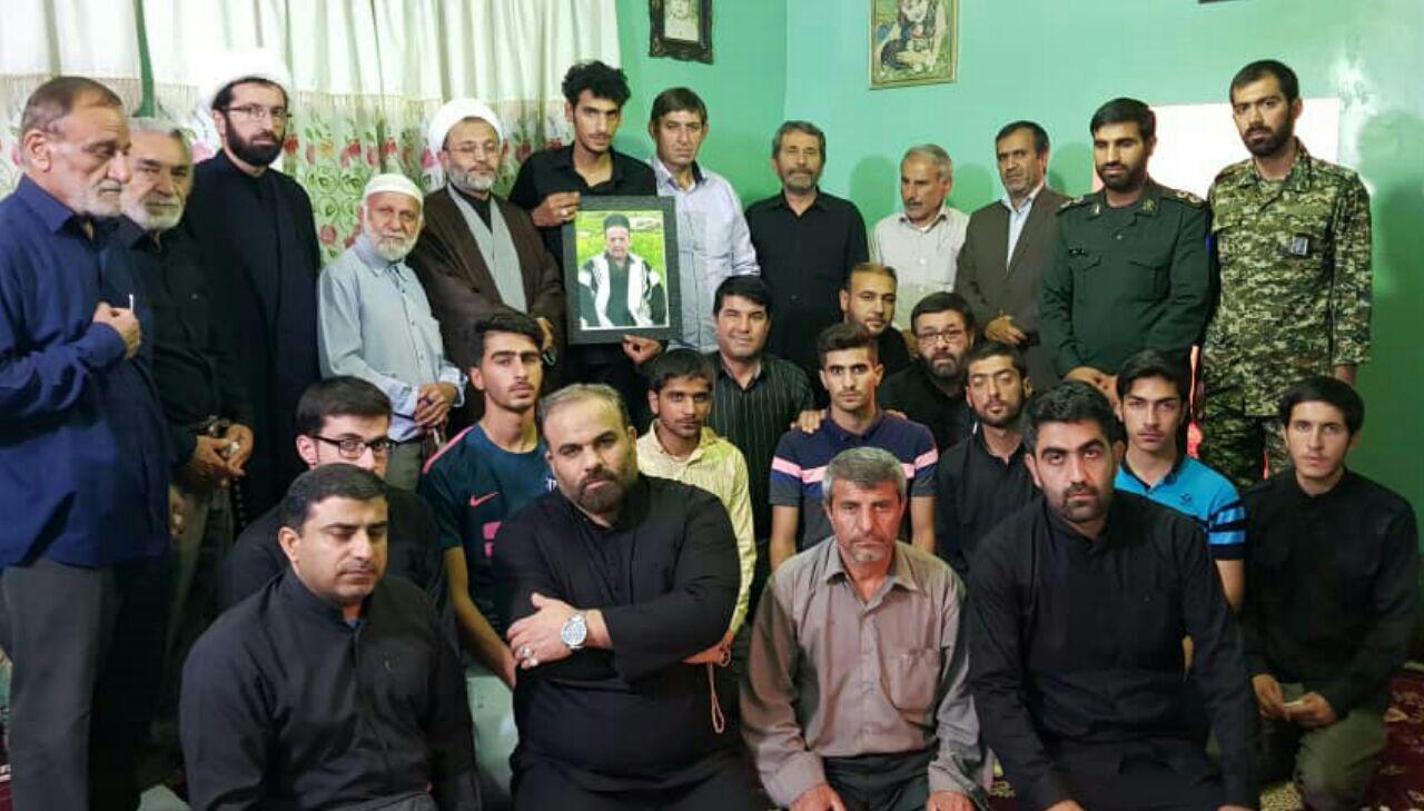 یادبود شهید اسدی عیدی وند در مسجد سلیمان