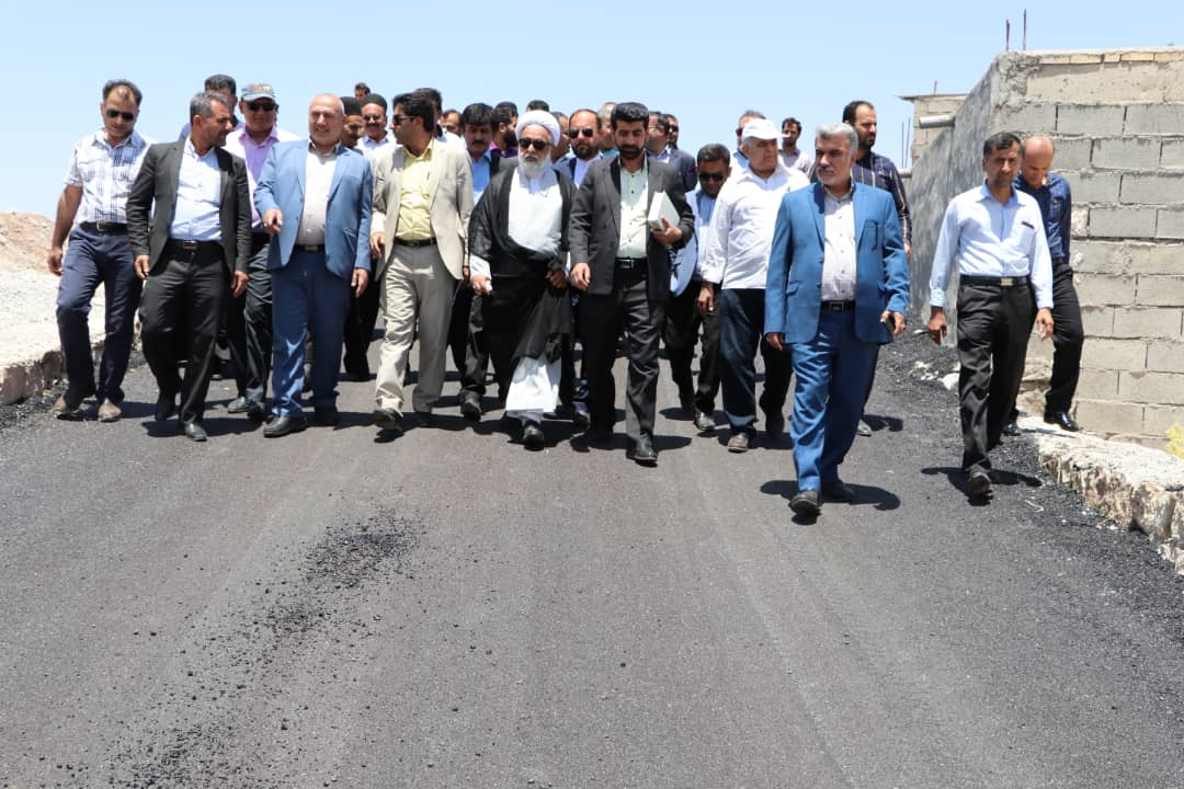 بازدید سرپرست فرمانداری مسجدسلیمان و نماینده شهرستان در مجلس شورای اسلامی از پروژه های در حال اجرای روستاهای بخش مرکزی شهرستان مسجدسلیمان+تصاویر