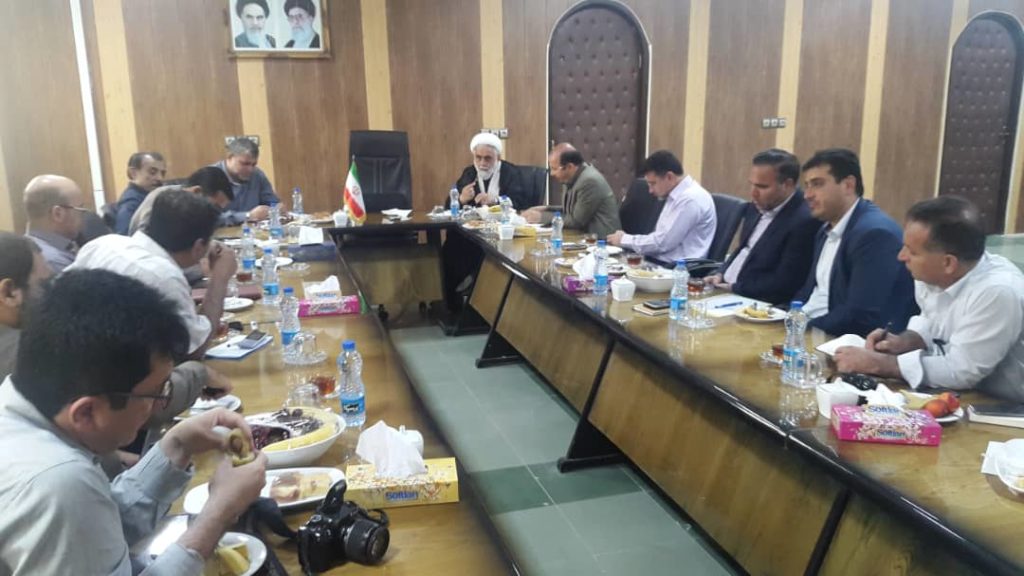 جلسه مشترک سرپرست فرمانداری مسجدسلیمان با مدیرعامل آب جنوب شرق استان خوزستان برگزار شد