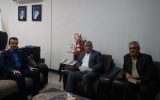 دیدار دکتر علیرضا ورناصری با علی خدری مدیرعامل شرکت توزیع نیروی برق استان خوزستان