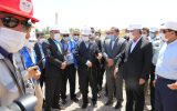 آئین افتتاحیه چند طرح مهم در پتروشیمی مسجدسلیمان با حضور اکبر افتخاری مدیرعامل صندوق بازنشتگی کشوری