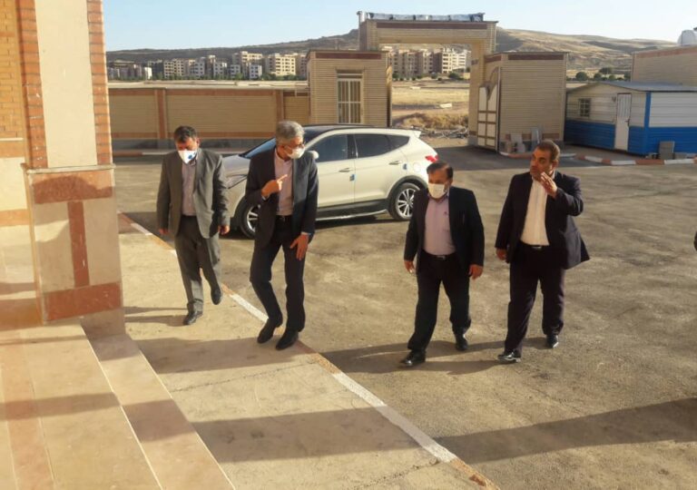 حضور مدیرکل دانشگاه فرهنگیان استان خوزستان در مسجدسلیمان و بازدید از مکان پیشنهادی دانشگاه فرهنگیان شهرستان