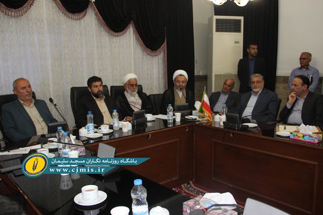 با حضور مسئولان استان و شهرستان جلسه هماهنگی بحران مسجد سلیمان برگزار شد
